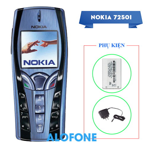 Điện thoại cổ nokia 7250i kiểu dáng đẹp độc lạ
