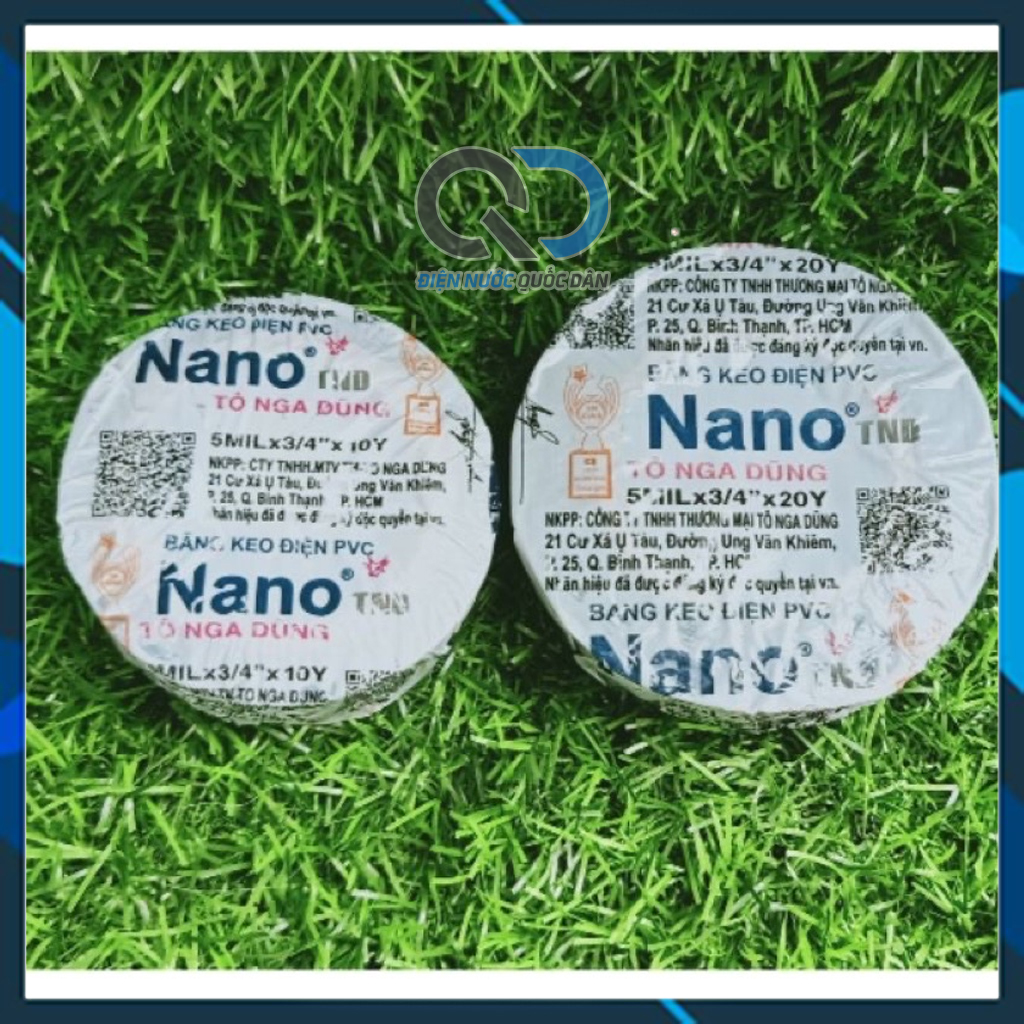 Băng Keo Nano Cách Điện 10 yard, 20 yard