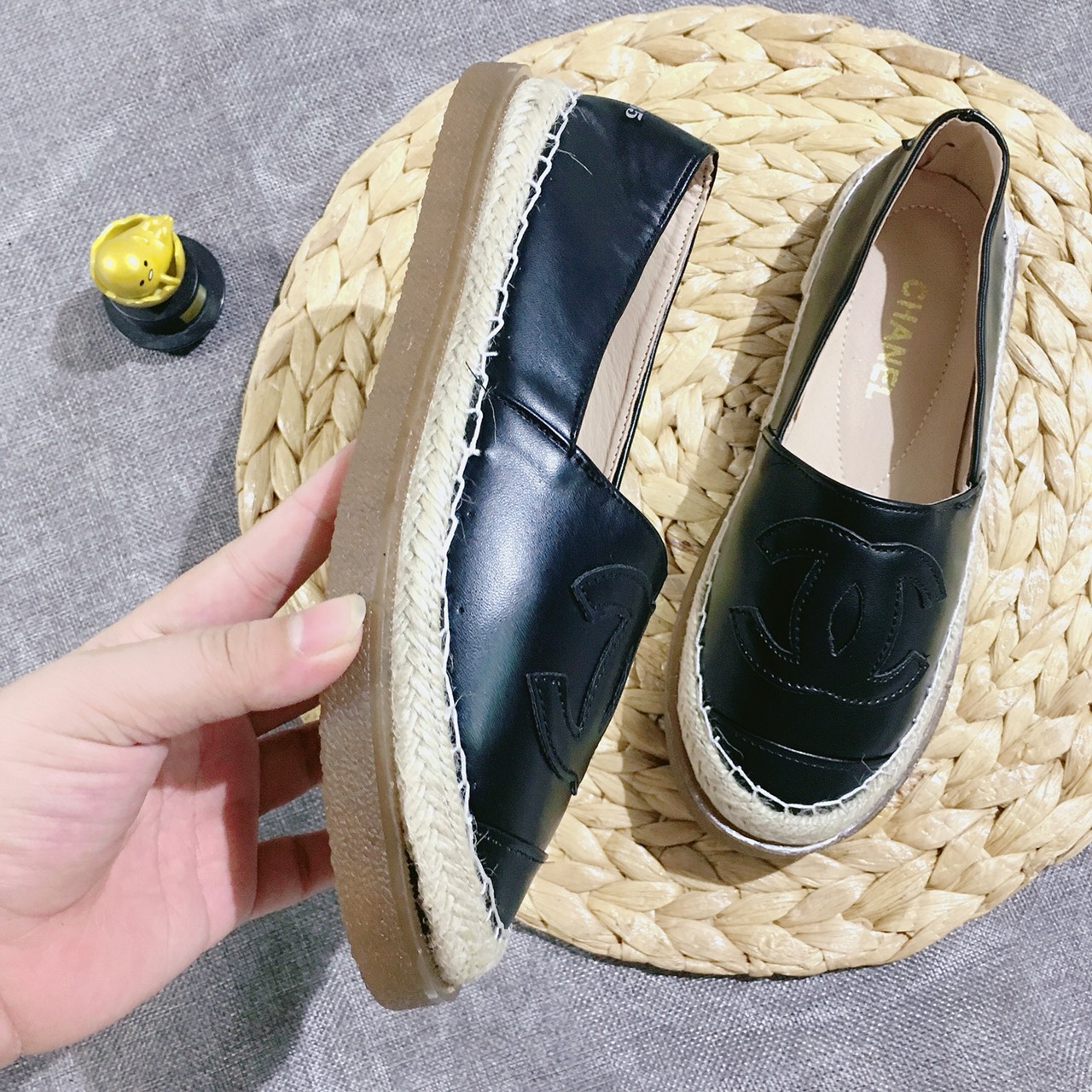 GIÀY SLIPON ĐẾ CÓI CHỮ X MAX ÔM CHÂN - S476