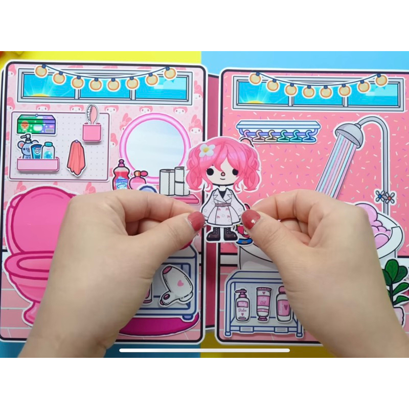 Ngôi nhà búp bê giấy My Melody House