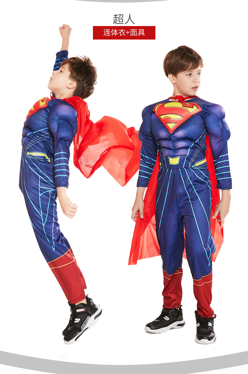 Bộ đồ siêu nhân cơ bắp cosplay anh hùng