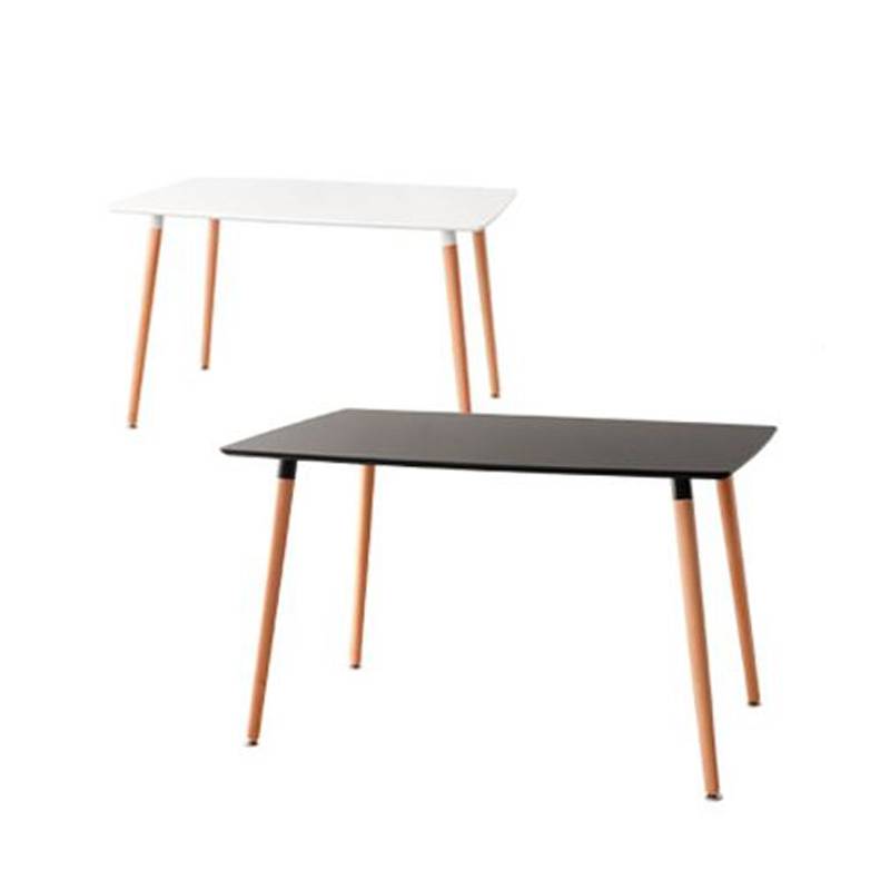 [Freeship][Trả góp 0%] Bộ bàn ăn IBIE Veron 4 - 6 ghế Eames chân gỗ đan, lưng nhựa cao cấp, tùy chọn màu sắc, phong cách hiện đại, hàng nhập khẩu loại 1