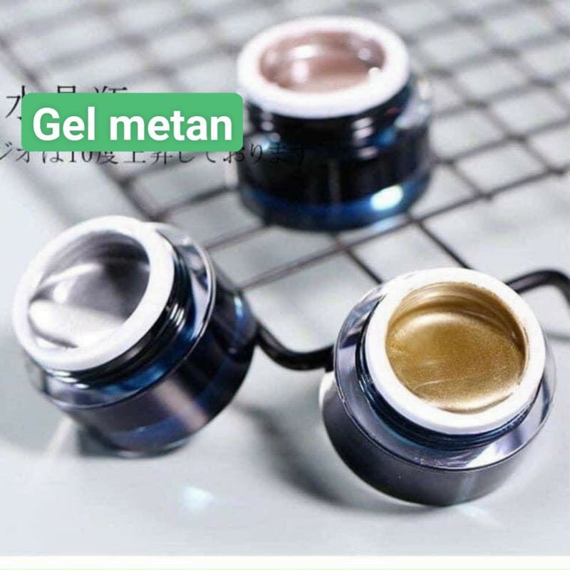 gel nhũ metan siêu sáng trang trí móng