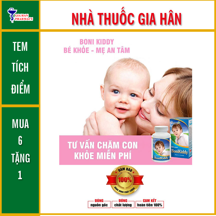 BoniKiddy - Giúp Bé Tăng Sức Đề Kháng