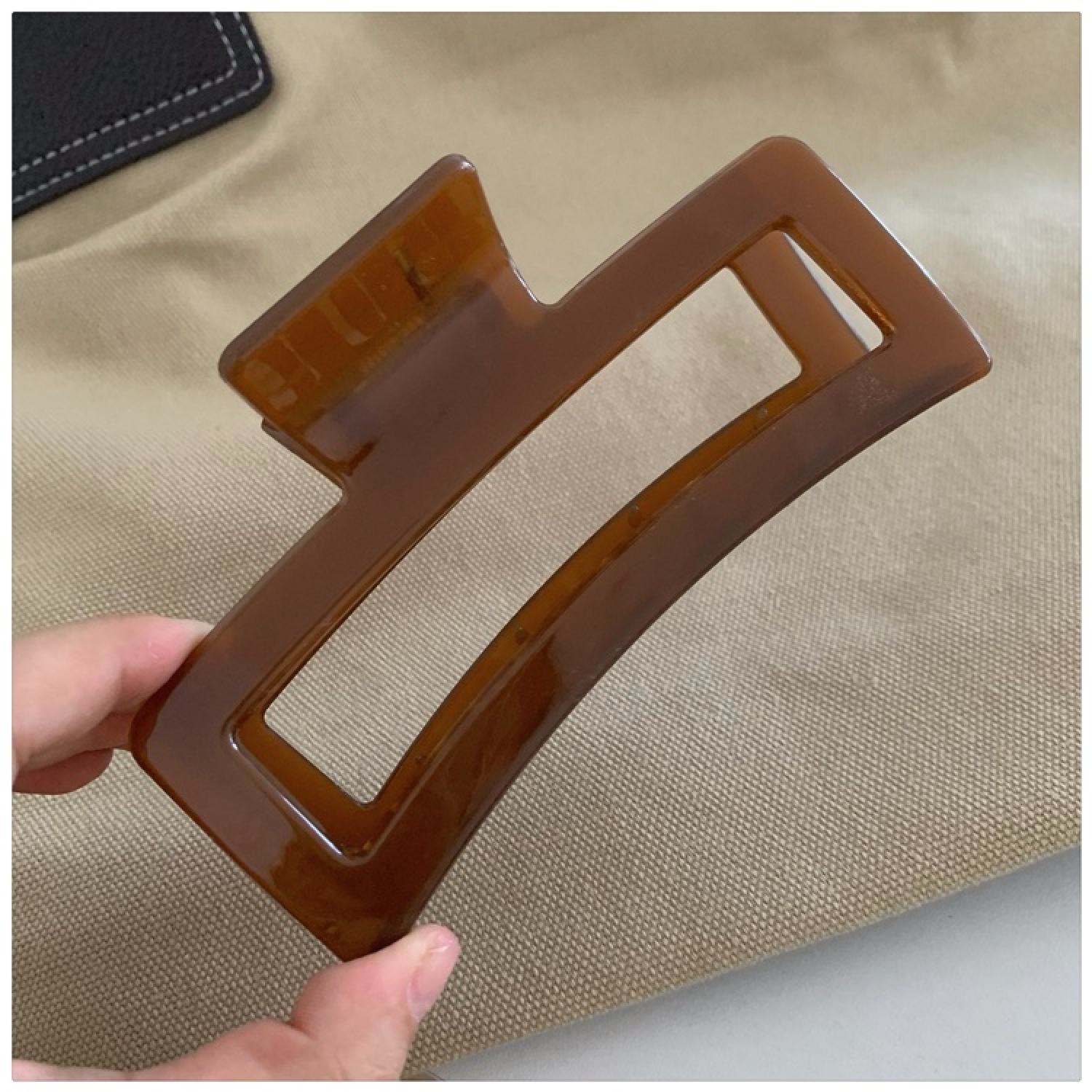 Kẹp Tóc Càng Cua Màu Thạch Siêu Lớn 13cm Dành Cho Tóc Dày