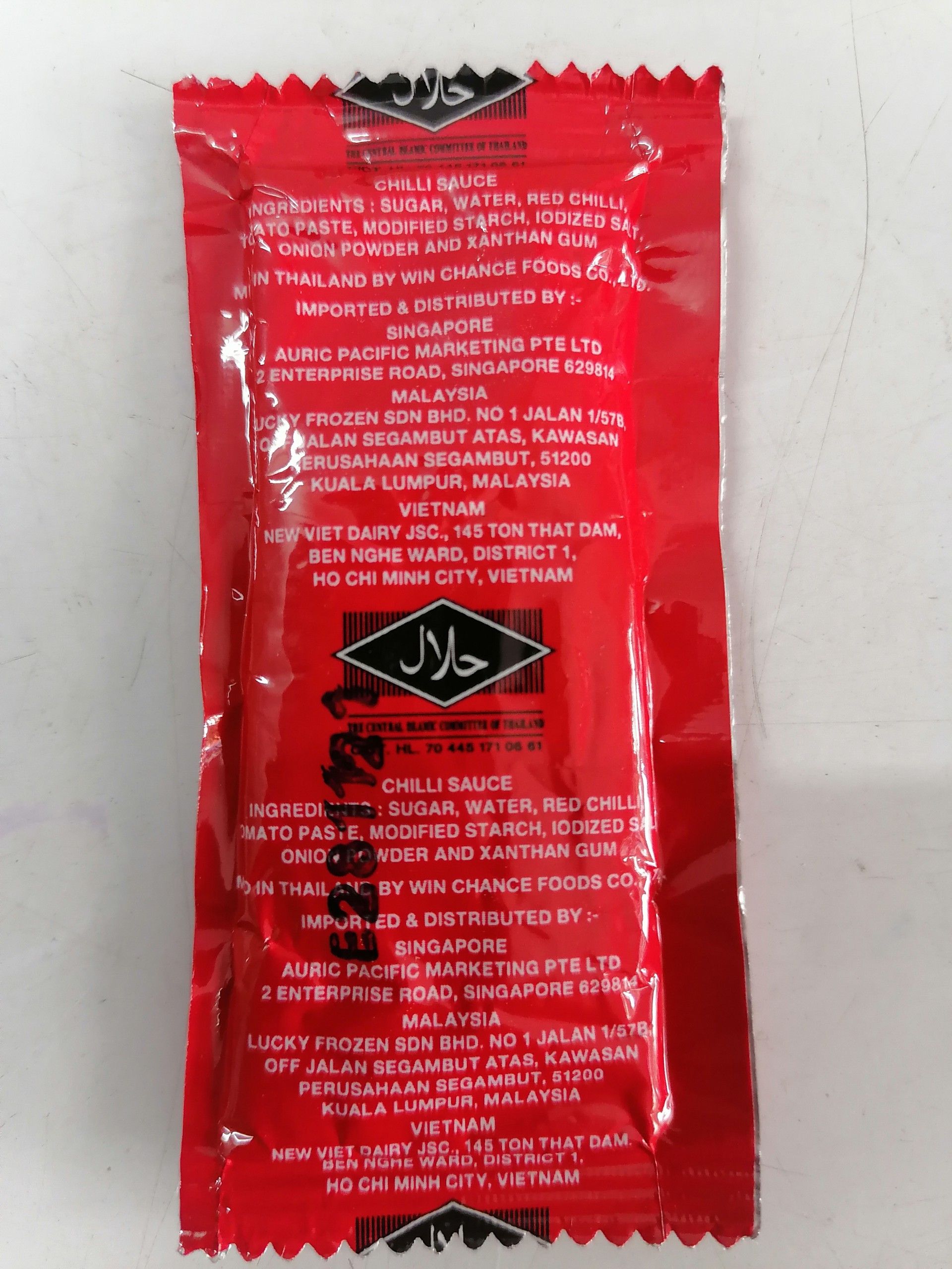 (ỚT HEINZ 50 gói x 9g) TƯƠNG ỚT GÓI NHỎ [Thailand] Chilli Sauce (halal)