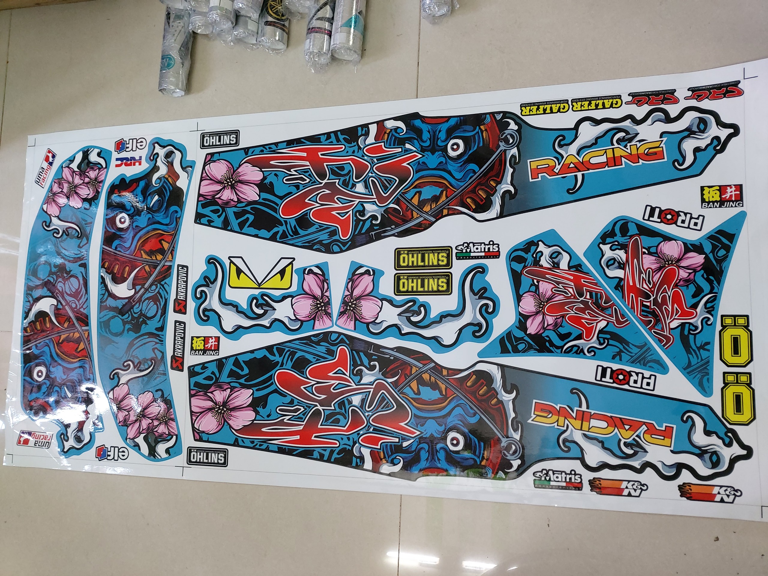 [ QUÍ KHÁCH VUI LÒNG MANG TEM RA TIỆM CHO THỢ DÁN] TEM RỜI Sirius daruma