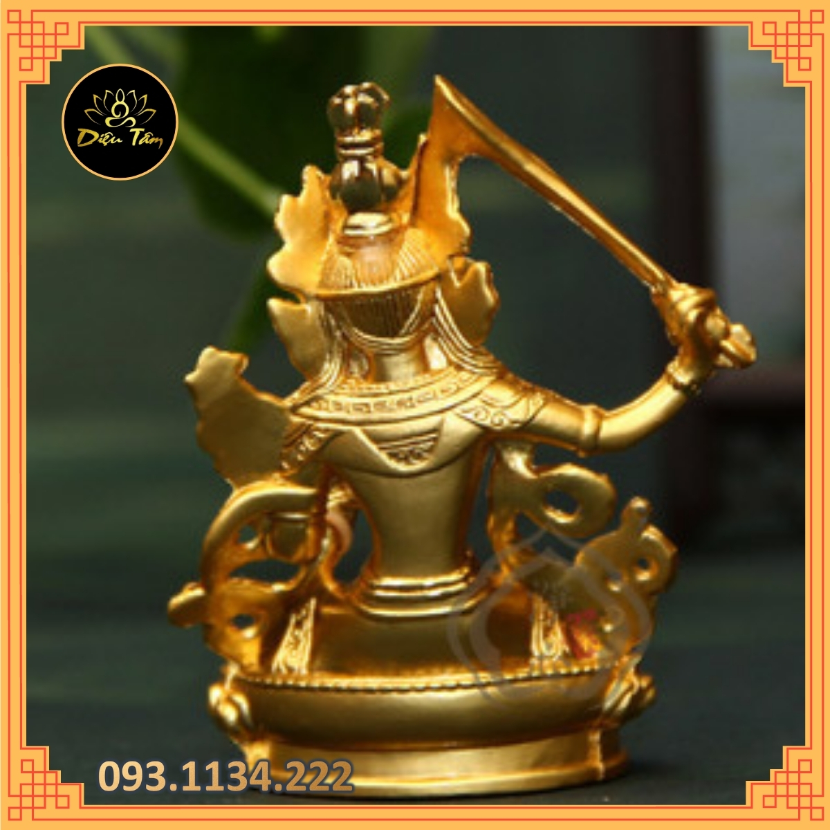 Manjusri Bodhisattva-statue Buddhist sect Tantrism