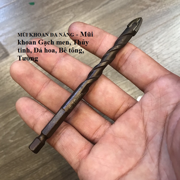 Mũi khoan bãi nhật đa năng 10mm