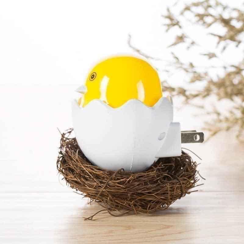 ĐÈN NGỦ TRỨNG GÀ CON CẢM BIẾN SIÊU DỄ THƯƠNG.ĐTVM