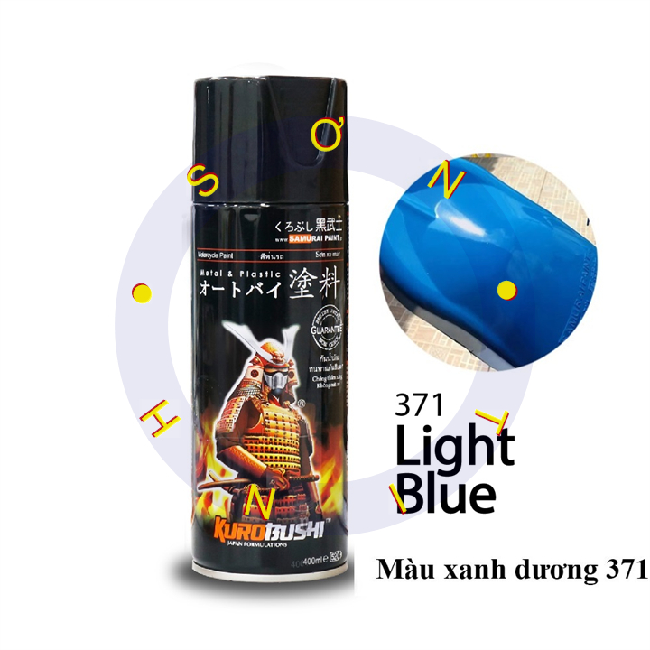 SƠN SAMURAI MÀU XANH DƯƠNG NHẠT 371 LIGHT BLUE