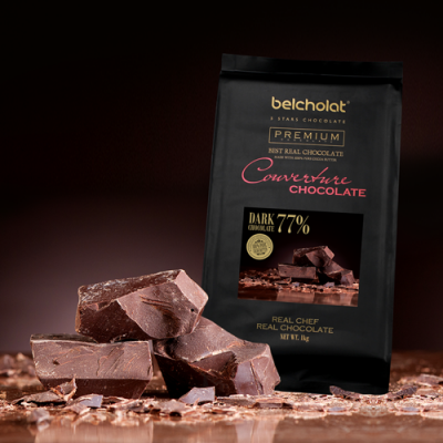 [GÓI TO TIẾT KIỆM – CỰC CHẤT] Socola, Chocolate, Belcholat  đắng 77% thanh 1kg