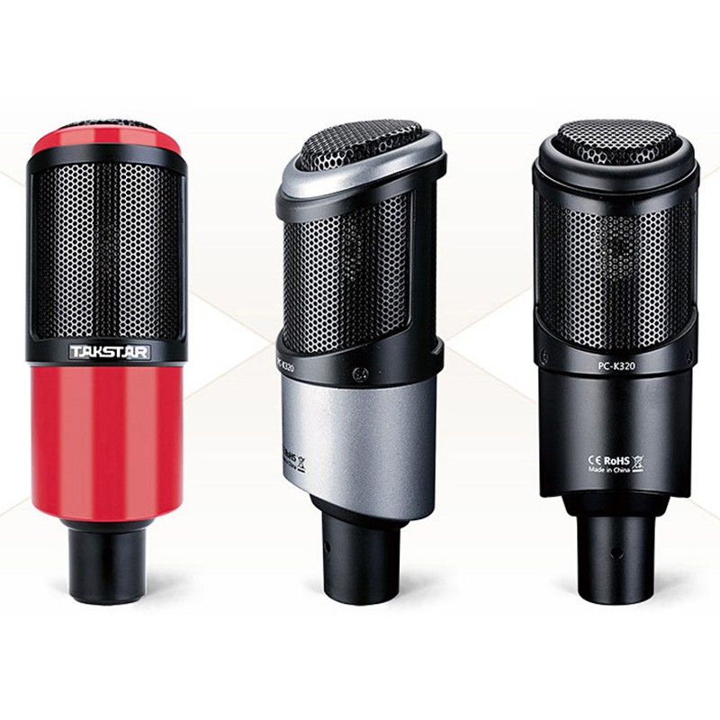 [KÈM VIDEO HÌNH THẬT SẢN PHẨM] Mic thu âm Takstar PC-K320 hát karaoke, thu âm, livestream, bảo hành 12 tháng bắt âm siêu tốt âm vang trong