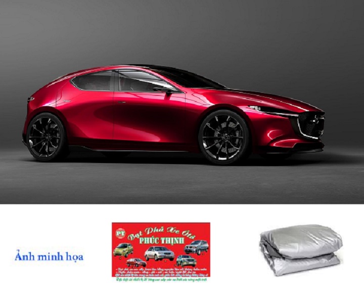 [HCM]MAZDA 3 - Bạt phủ xe 5 chỗ cao cấp MAZDA 3