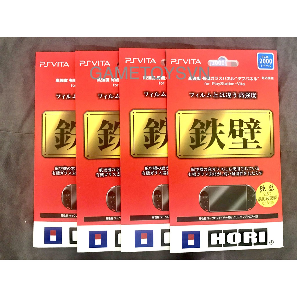 Kính Cường Lực Hori Cao Cấp 2.5D Siêu Mỏng Cho Máy Playstation Vita 2000