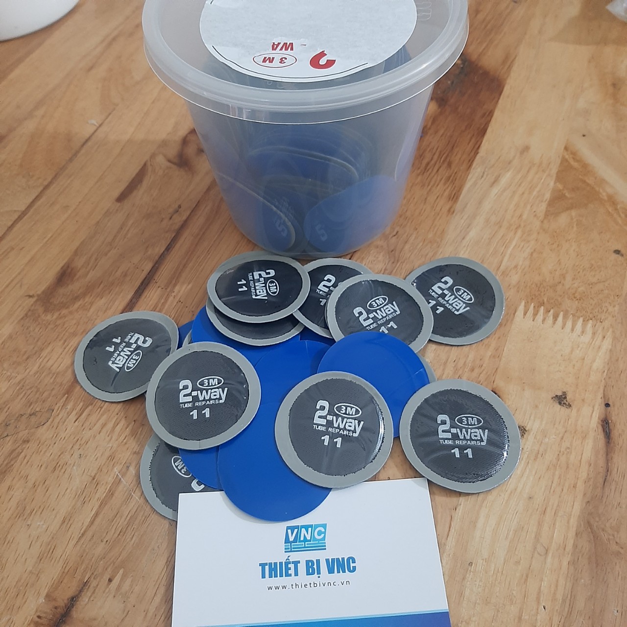 Hộp 160 miếng vá lốp 2way11 (45mm)