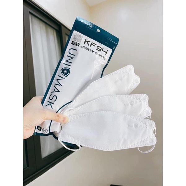 ( hot trend ) Combo 100 chiếc khẩu trang Kf94 UNI MASK chuẩn Hàn Quốc.