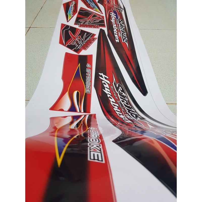 Tem rời Sirius rời đỏ đen Hayabusa (X)