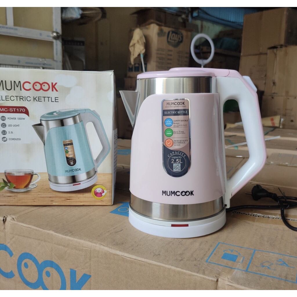 Ấm siêu tốc 2 lớp siêu bền Cuckoo 2.5L giá đẹp
