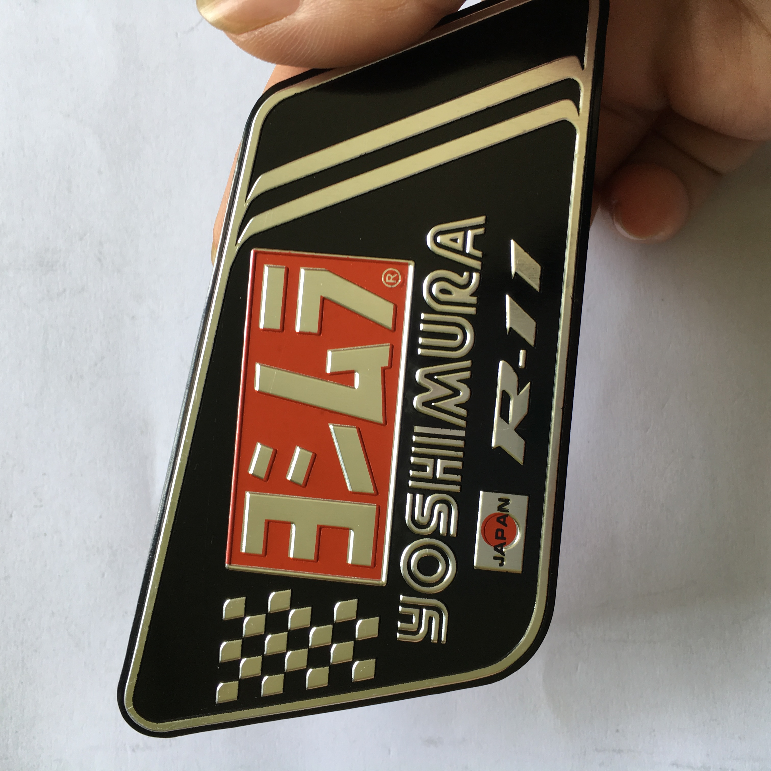 Tem nhôm dán pô xe ống xả YOSHIMURA #17