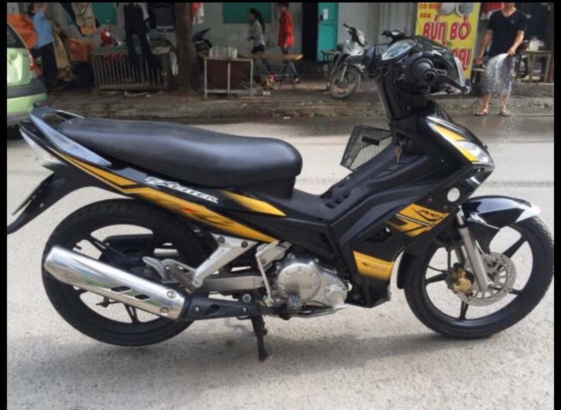 Tem rời dán xe ex 2010 RC vàng đen