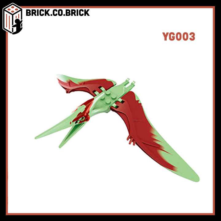 Mô Hình Minifigure Khủng Long Jurassic Park: Combo Dinosaur 77010