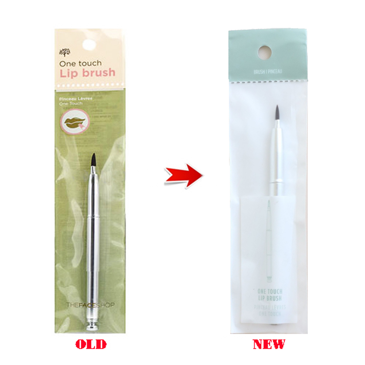 CỌ SON MÔI BEAUTY TOOLS ONE TOUCH LIP BLUSH THE FACE SHOP