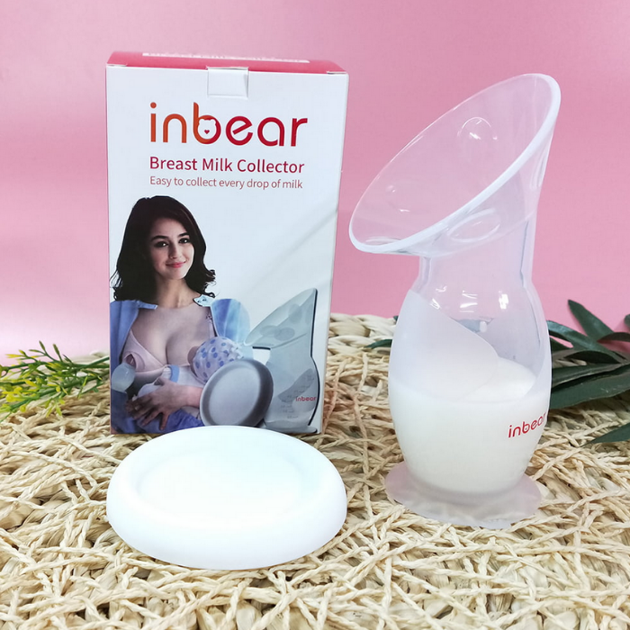 Cốc Hứng Sữa Silicone Cao Cấp Inbear Nature