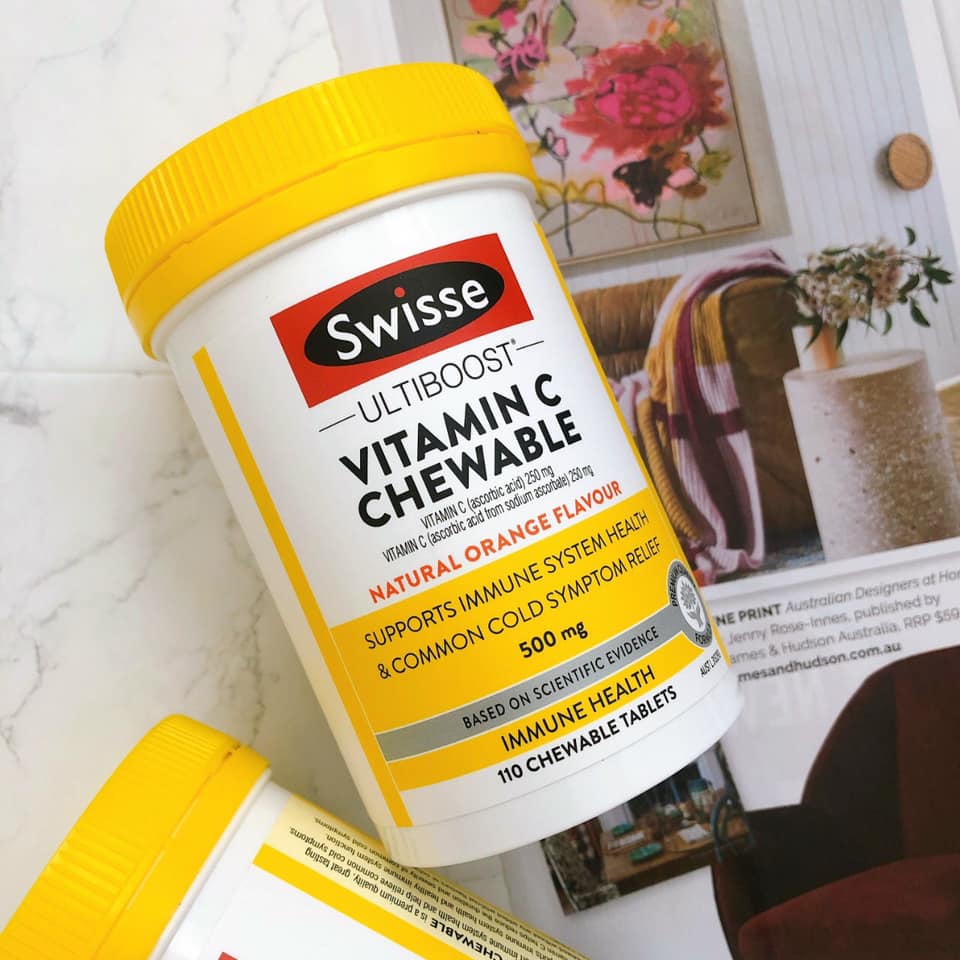 Swisse Ultiboost Vitamin C Chewable 110 viên