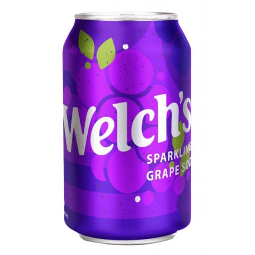 1 Lon Nước ngọt nho Welch Mỹ lon 355ml