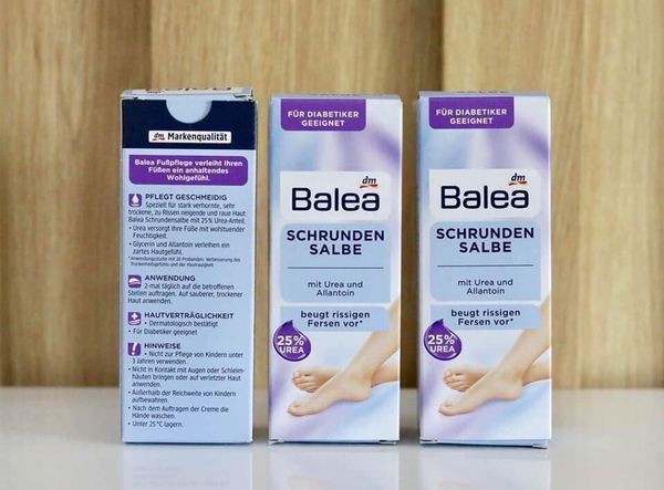 kem bôi nứt gót chân Balea
