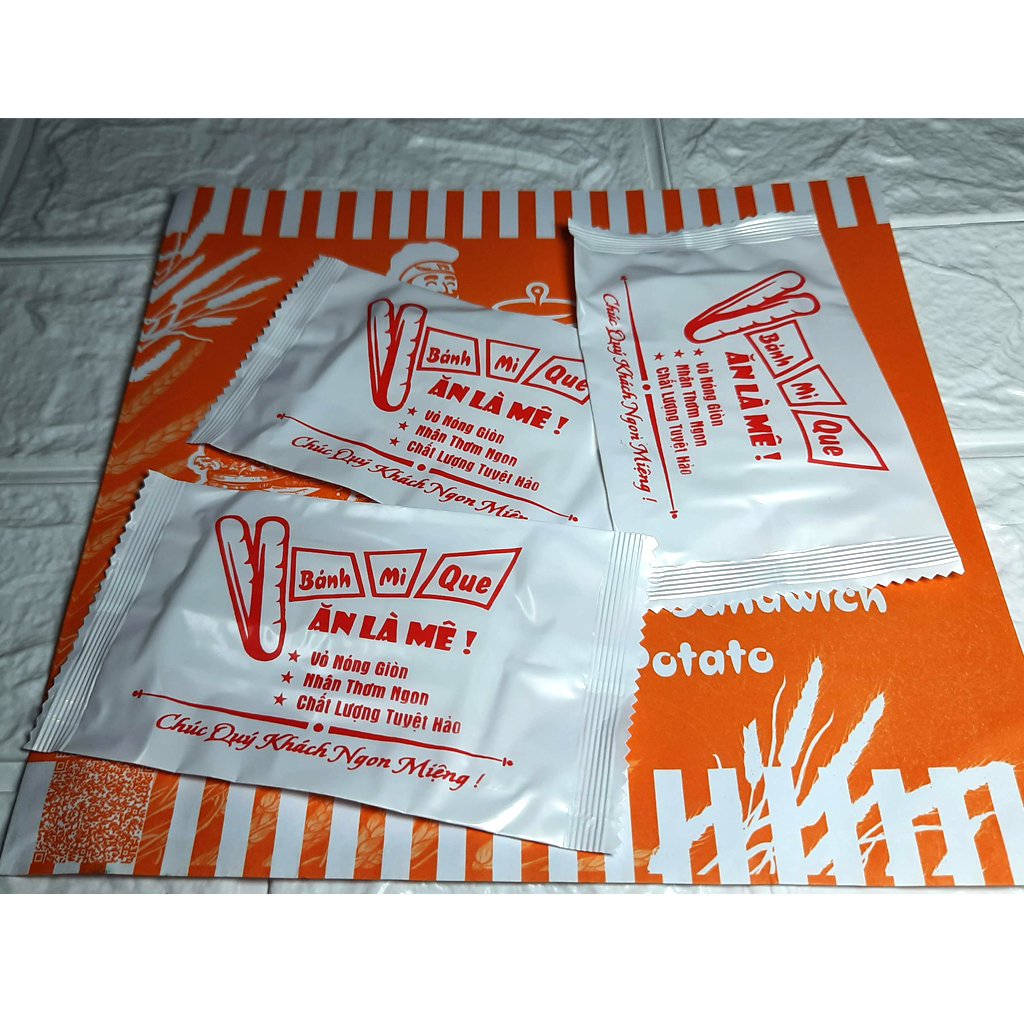 [HCM]100 Khăn lạnh mini giá rẻ cho Bánh mì Que