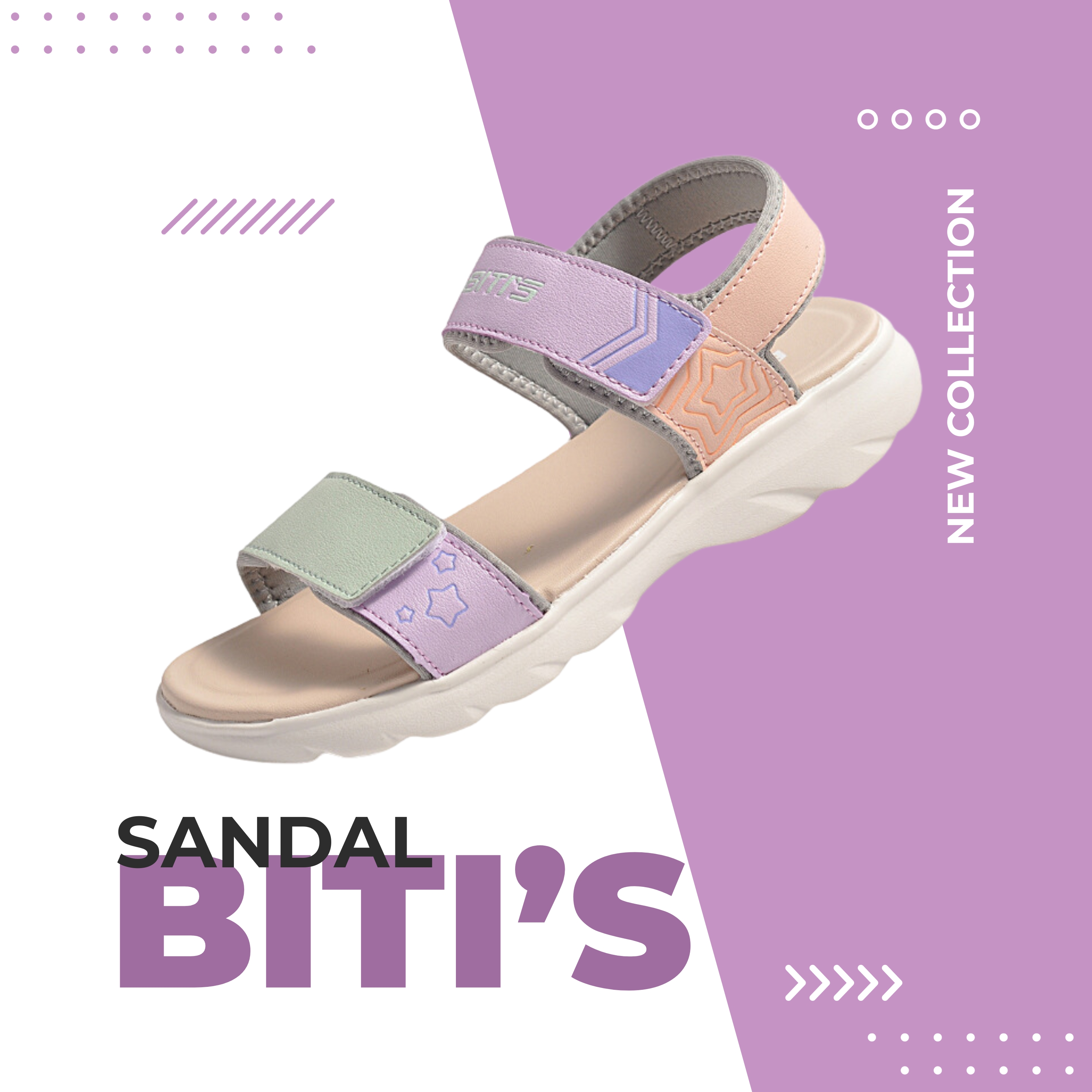 Sandal Eva Phun Bé Gái Biti's