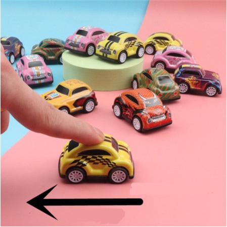 [SET 30 XE TẶNG KÈM THÙNG ]Ô TÔ ĐỒ CHƠI MINI KÈM HỘP CHO BÉ