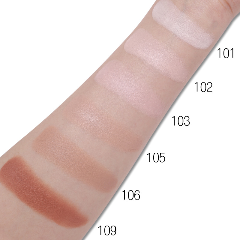 Concealer music flower cream foundation cover the whole waterproof brighten foundation cream makeup professional Water oil balance and long floats makeup cod
