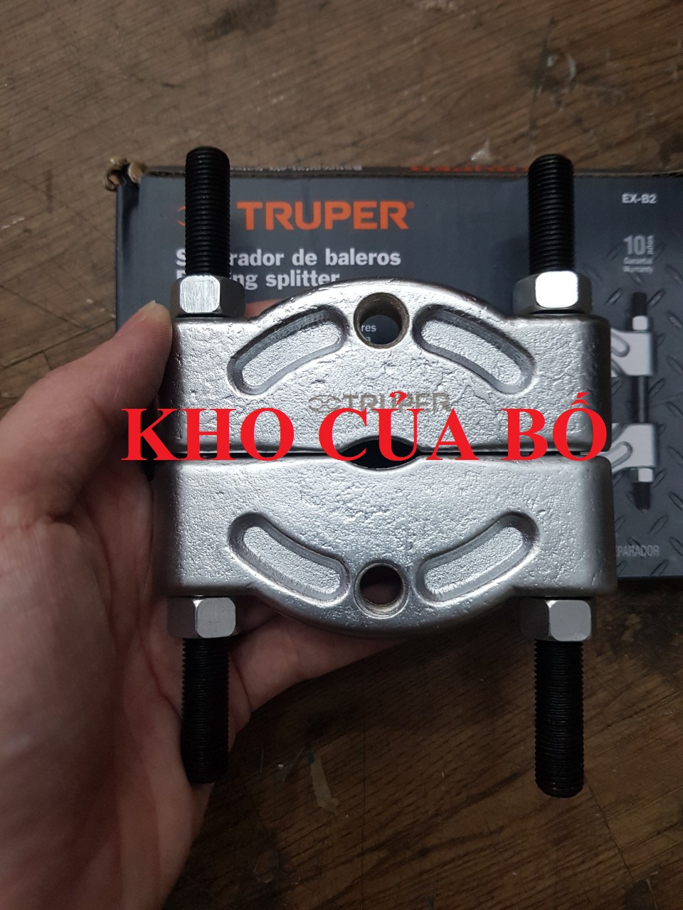 Cảo bạc đạn dĩa khoảng mở: 25mm - 62mm truper - 14516 - ex-b2