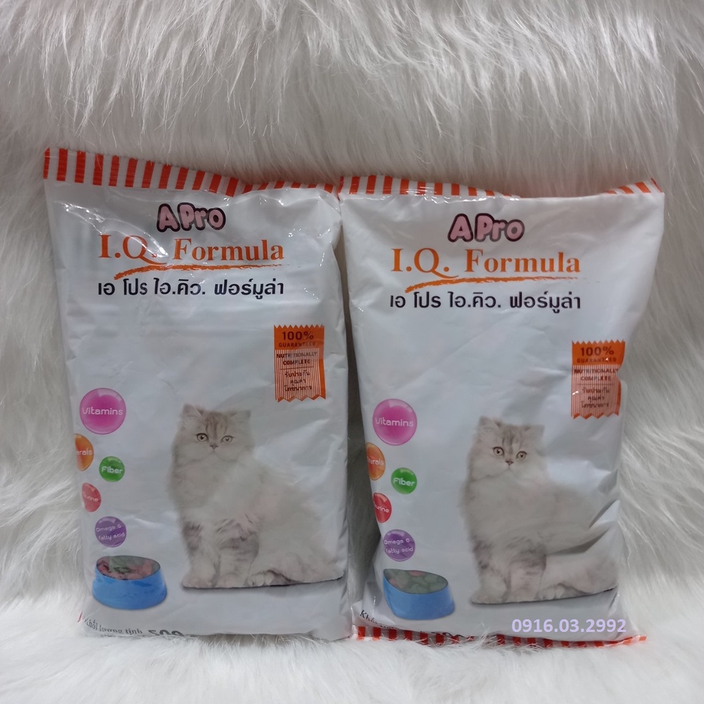 Thức ăn cho mèo IQ Formula 500gr