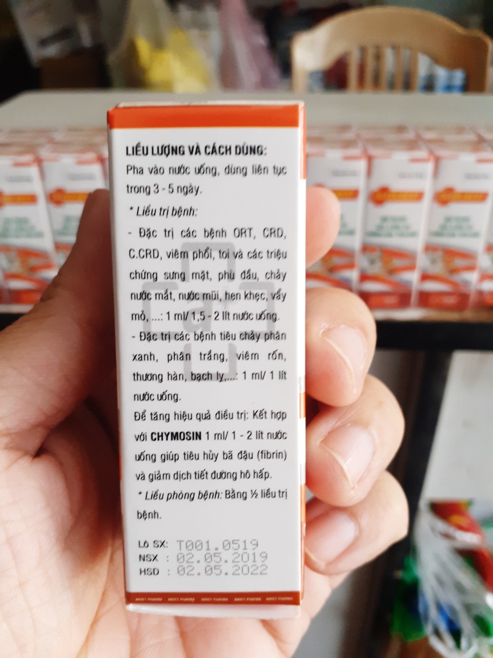 5 Lọ TILCOLBEST -  Trị hen khẹc - sưng mặt - chảy nước mắt Gà Đá