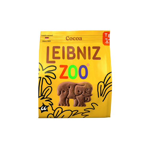 Bánh quy cacao hình thú rừng bahlsen zoo 100g
