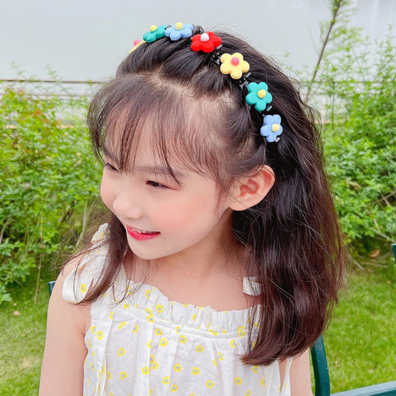 Cài Tóc Hình Hoa Dễ Thương Cho Bé
