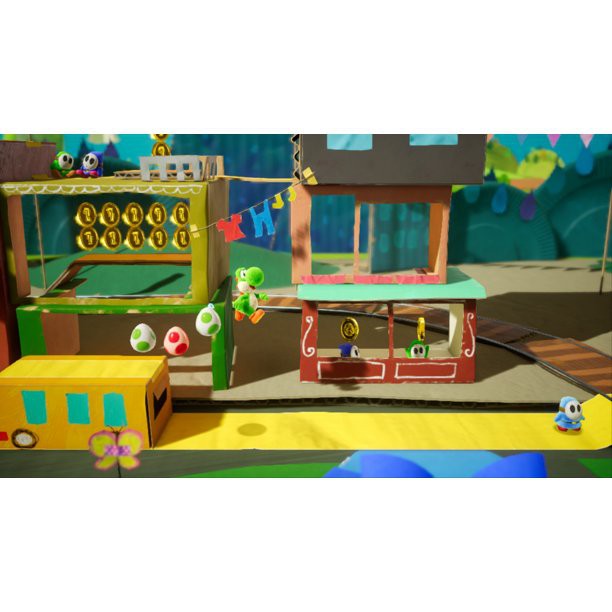 Game Nintendo Switch Yoshi's Crafted World Hệ Us