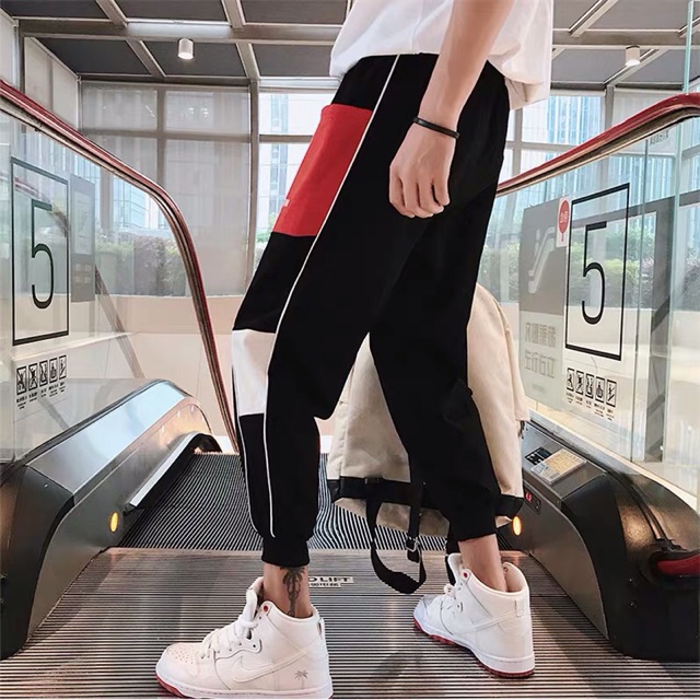 Quần Jogger Spun Đắp Màu Da Cá Unisex Nam, Nữ