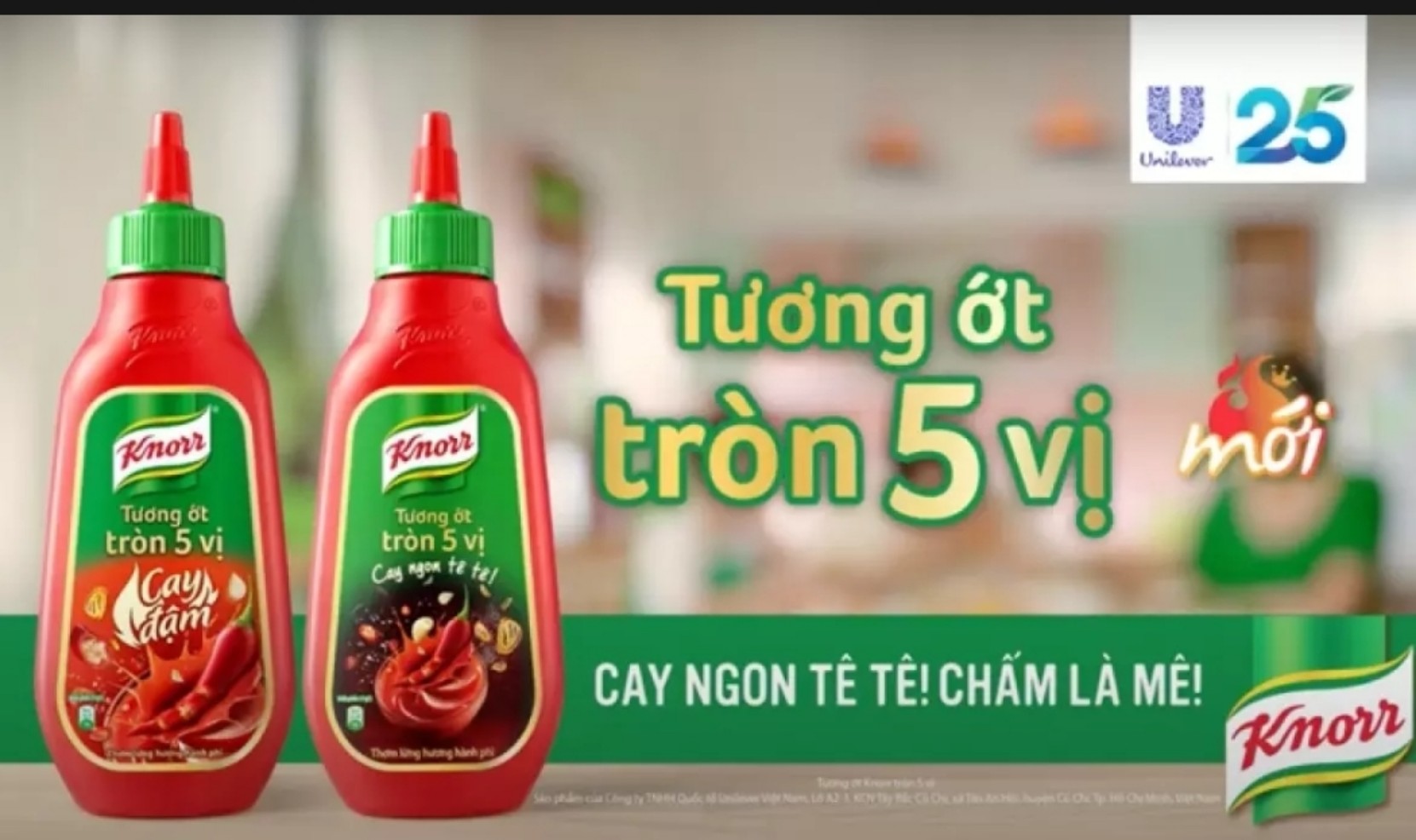 (HCM) TƯƠNG ỚT KNORR CHAI 220gr