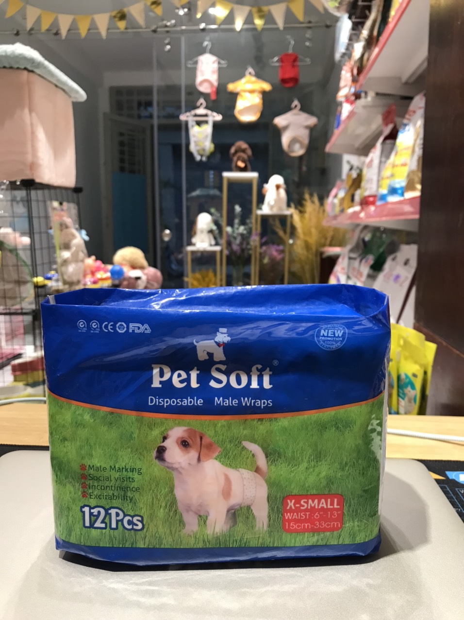 Bỉm Dành Cho Chó Đực PetSoft - Dobby Pet Shop