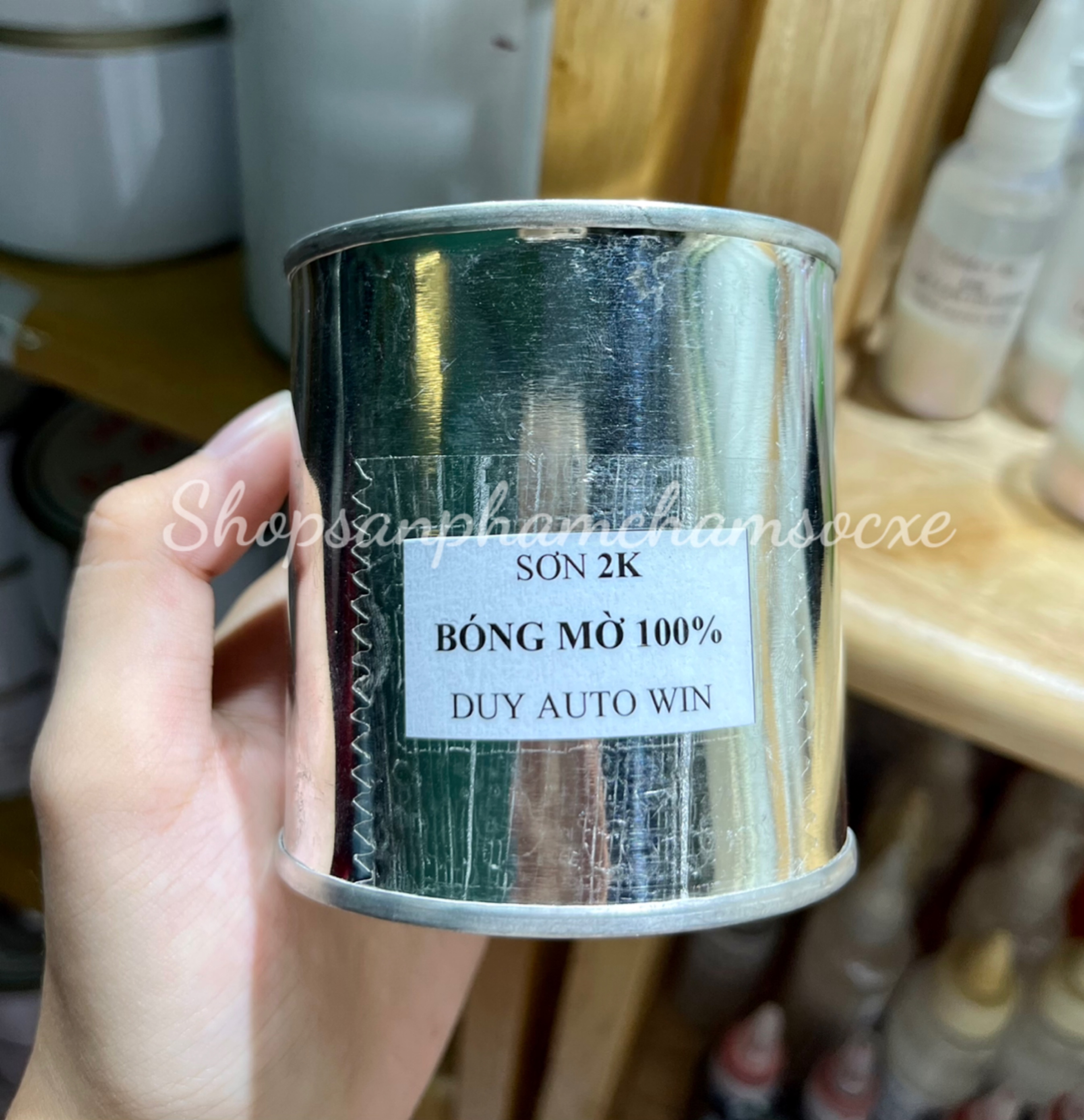 Sơn Bóng mờ 2k thổi màu mờ 100% (chưa gồm cứng)- Sơn 2K ô tô xe máy