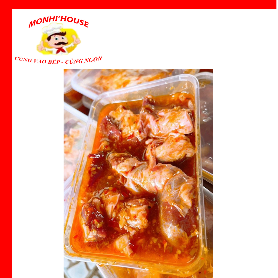 500G CHẲNG DỪNG HEO ƯỚP SẴN SIU NGON