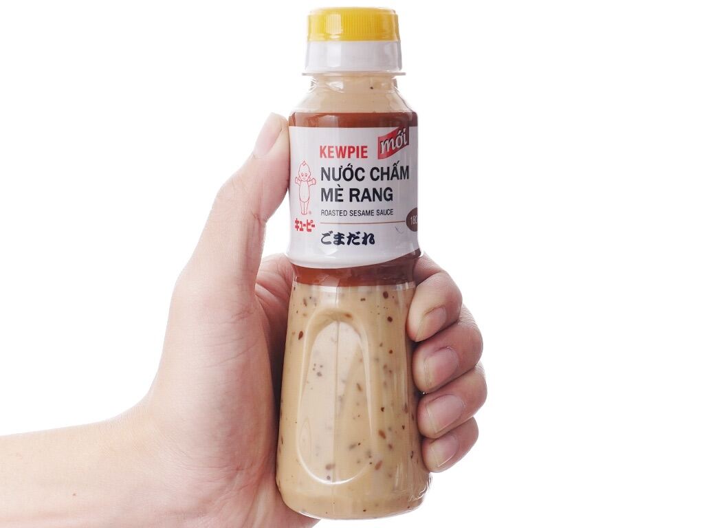 [HCM]Nước chấm sốt mè rang Chai 180ml - nước chấm mè rang