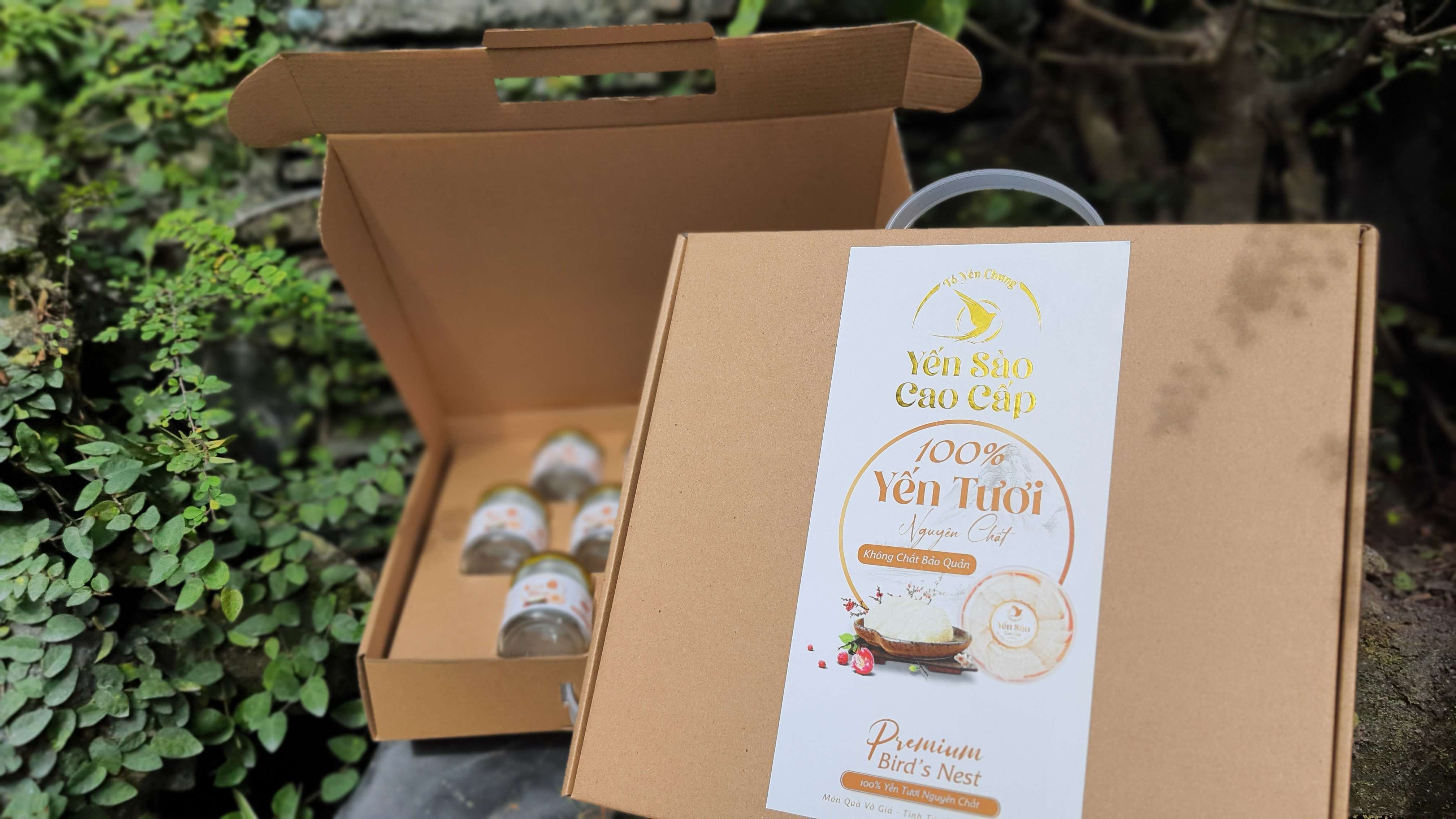 Combo 5 Hộp giấy cao cấp đựng 10 hủ yến