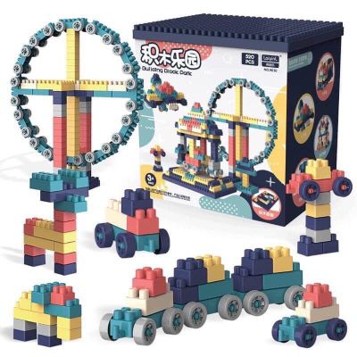 Bộ Xếp Hình Lego 520 Chi Tiết Cho Bé, Đồ Chơi Lắp Ghép Phát Triển Trẻ Toàn Diện