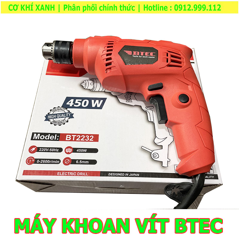 May khoan , may khoan mini , may khoan cam tay , máy khoan Btec 2232 , máy khoan duong kinh 6.5mm , máy khoan mini , máy khoan cầm tay ,máy khoan pin động cơ dây đồng